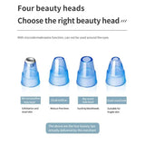 Electric USB Rechargeable Extractor Tools Black Dot Acne Pore Cleaner Blackhead Remover Vacuum With Hot Cold Compress