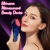 Household Skincare Microcurrent Beauty Device Facial Lifting Massage Beauty Device Multifunctional Brightening Skin Instrument