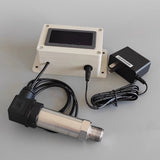 Digital Display Pressure Sensor with Alarm - Multi-Function Monitor for Gas/Air/Water/Hydraulic Pressure, Vacuum Pipeline