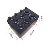 High-Precision Resistance Box, Adjustable DC Multi-Decade Resistor 0-99999.9Ω ZX21