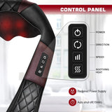 Electric Neck Massager Relax Muscles Relieve Stress Tension  Customized Automatic Timing Shiatsu Pillow With Bag Athletes Office