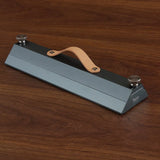 Vulcan Leather Miter Cutting Tool 45° 60° Dual Angle Aluminum Alloy Leather Craft Tool DIY Leather Working Corner Cutting Jig