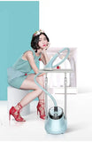 2025 1800W Professional Steam Iron - All-in-One Garment Steamer with Folding Ironing Board