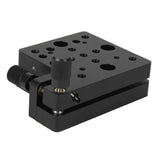 Manual Dual-Axis Tilt Stage, Precision 2D Adjustable Platform for Pitch & Rotation Angle Adjustment