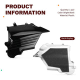 Glossy Black Engine Lower Side Cover Trim Housing 1 Pair For Honda Gold Wing GL1500SE GL1500L GL1500 Interstate 1988-2000