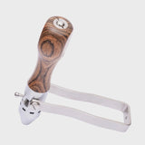 1891 German  Multifunctional Semi-automatic Forward and Reverse Lever Wooden Handle Retro Ratchet Screwdriver