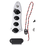NEW ARRIVAL Universal 5 Jazz -08 Bass Loaded Control Plate for 4/5 String Bass Guitar Parts