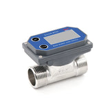 BT01 DN20 Water Supply Battery Powered Smart SS/PVC Digital Water Meter for Community Household Irrigation Pulser Sensor