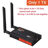 250m Wireless HDMI Sender Video Transmitter Receiver Extender Display Adapter for DSLR Camera Laptop PC To TV Monitor Projector