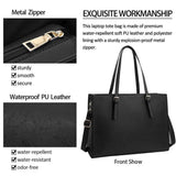 Stylish Large Capacity Laptop Tote Bag Professional Waterproof Large Capacity Bag Women Shoulder Bag Business Travel