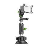 Aluminum Alloy Universal Suction Cup Holder for Action Camera for GoPro, DJI Action & Cameras Suction Cup