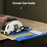 Circular saw fixed guide rail woodworking slide trimming machine slotting guide rail slide woodworking tool