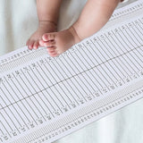E-Easy To Use-Infant Measuring Mat Plastic Baby Height Measurer Ruler Measuring Chart For Nursery Wall