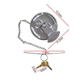3X Truck Diesel Fuel Cap Locking Fuel Cap For Peterbilt 72-17 11-04859-200 11-04859-100 572.1015