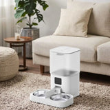 Automatic Cat Dog Feeder Water Fountain Smart WIFI Remote Control Timing Portable Indoor Pet Feeder Made of Durable Plastic