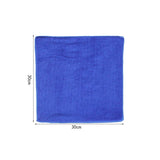 12PCS Colorful Soft Microfiber Hand/Face Towel 30 x 30cm Soft and Thick Pendable Square Towel Fiber Kitchen Cleaning Cloth
