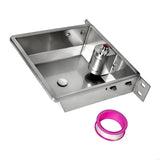New Cow Water Bowl Automatic Drinking Waterer Stainless Steel Touch Switching Water Dispenser for Goat Cattle Horse Piglets