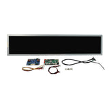 High Brightness Outdoor Lcd Display 28" Dv280fbm-Nb2 1920x360 Lcd Stretched Bar Display Kit With Usb Sd Lcd Controller Board