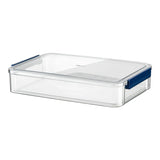 GW-A4 Transparent Storage Box Portable Plastic Document Stationery Jewelry Storage Case School Home Office Supplies