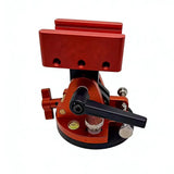 High-Precision CNC Machined Anodized Aluminum 0-65° Tilt - Universal Latitude Adjustment Base with Dovetail Slot