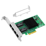 For Intel I350-T4V2 I350-T4 PCI-E Quad Port RJ45 Gigabit Server Adapter