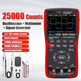 ZT703S Oscilloscope Multimeter, High-precision Dual-channel 50MHZ Digital Oscilloscope Signal Source-tool