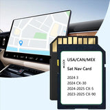 Upgraded KMV66 EZ1B Navigation SD Card Map for CX5(20242025), CX30/Model 3(2024), CX90(20232025) for USA/CAN/MEX