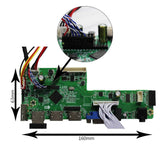 USB LCD Controller Board With 15 inch 1024X768 LCD Screen