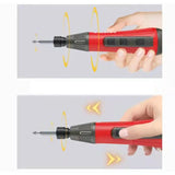 3.6V Electric Screwdriver Multifunctional Mini Rechargeable Lithium Battery Screwdriver with Electric Drill