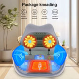 Timed Control Massage Cushion Knead air Compression Portable Thigh and Waist Cushion Seat Car Massager Vibration Massage Pad