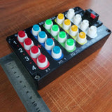 High-Precision Adjustable Capacitance Box 0.0001μF to 10μF Range Button Switch Type for Electronics And Circuitry