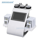 6 in 1 Tool 40K Cavitation Ultrasonic Body Slimming Machine Multi-Polar Frequency Anti-Wrinkle Rejuvenation Skin Lift Tighten