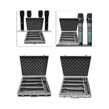 Microphone Storage Box Handheld Multifunctional Solid Equipment Protector Carrying Travel Case Holder Musical Instruments Accs
