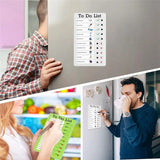 GW-Chore Chart Set For Kids Family Daily Planner Message Board With Slider For Classroom,Home Travel