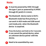 GW-QCC5125 Bluetooth 5.1 Lossless Decorder Board Aptx LDAC Wireless Adapter Lossless Hd Sound Quality Audio Decoder Board