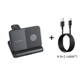 Foldable Wireless Charger Stand for Samsung Galaxy Z Fold 5 4 3 S23 Ultra Fast Charging Dock Station for Galaxy Watch 6 Buds2