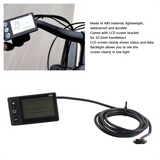 GW-S866 Electric Scooter Control Panel 24V 36V 48V LCD Display Meter Electric Bike Display