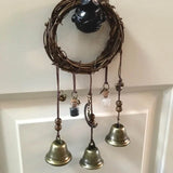 1 Pc Witch Rattan Bell Witch Bells Witchcraft Bells Supplies Decoration Witch Bell Protection Door Handle Pendant Hanging