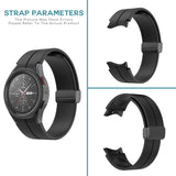 22cm Sport Watch Strap Replacement Parts Waterproof Sports Bracelet Soft for Samsung Galaxy Watch5 Pro for Samsung Galaxy Watch4