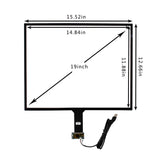 19 inch Capacitive Touch Panel 5 points Muti-Touch for 19" 1280x1024 4:3 LCD Screen