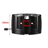 Relator LED Curved Frame Motorcycle License Plate Relocator For  Touring Road Glide Street Glide Electra CVO 2023-2025