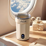 Mini Electric Portable Automatic Stirring Cup Smart Temperature & Battery Level Display 300ml USB-Charging Automatic Magnetic