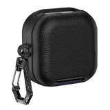 PU Leather Protective Case Cover Fits for Samsung Galaxy Buds4/4Pro Earbuds Sleeve Case Shockproof Anti‑Drop Scratch-Resistant