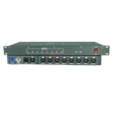 Professional Stage Equipment 8-way Dmx512 signal Amplifier Splitter for Lighting
