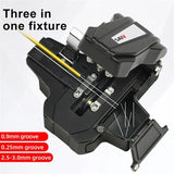 M8 Fiber Cleaver High Precision Fiber Optic Cleaving Tool Fully Automatic Fiber Fusion Splicer Cutter Cold Cut Hot Melt
