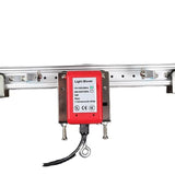 Professional 83" Grow Light Mover Rail 10RPM Motor Grow Light Track Light Rail