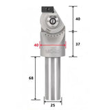 0-90° CNC Adjustable Universal Chamfering Tool - Precise Angle Marking, Effective and Quick Angle Adjustment