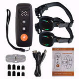 H732 Dog Training Collar, Dog Shock Collar with Remote for 8-120lbs Dogs, IP68 Waterproof, Rechargeable Electric Collar
