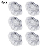 6* Replacement Cleaning Robot Cloths Compatible With For CHOVERY Vacuum Cleaner  Cleaning Tools Home Appliance Parts