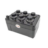 High-Precision Resistance Box, Adjustable DC Multi-Decade Resistor 0-99999.9Ω ZX21